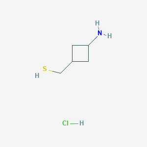 (3-Aminocyclobutyl)methanethiol hydrochloride