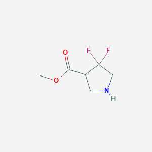 Methyl 4,4-difluoropyrrolidine-3-carboxylate