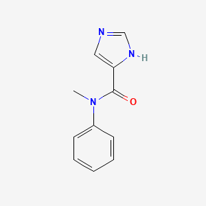 N-methyl-N-phenyl-1H-imidazole-5-carboxamide