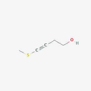 1-(Methylthio)but-1-yn-4-ol