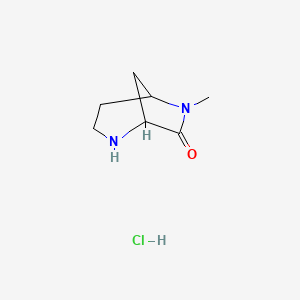 6-Methyl-2,6-diazabicyclo[3.2.1]octan-7-one hydrochloride