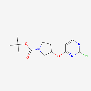 tert-Butyl 3-((2-chloropyrimidin-4-yl)oxy)pyrrolidine-1-carboxylate