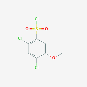 2,4-Dichloro-5-methoxybenzene-1-sulfonyl chloride