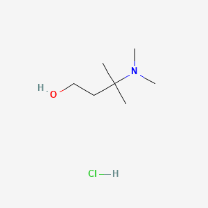 3-(Dimethylamino)-3-methylbutan-1-ol hydrochloride