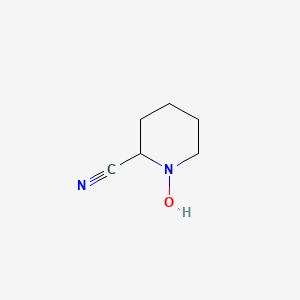 1-Hydroxypiperidine-2-carbonitrile