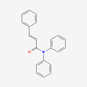 molecular formula C21H17NO B1350124 N,N,3-三苯基丙-2-烯酰胺 CAS No. 50395-70-5