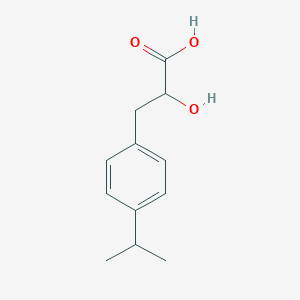 molecular formula C12H16O3 B13501576 2-Hydroxy-3-(4-isopropylphenyl)propanoic acid 