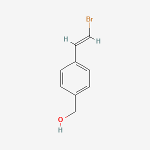 [4-(2-Bromoethenyl)phenyl]methanol