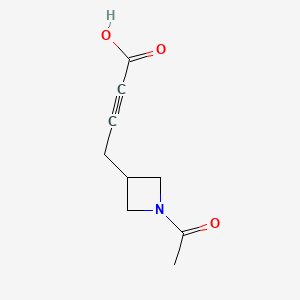 4-(1-Acetylazetidin-3-yl)but-2-ynoic acid