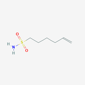 molecular formula C6H13NO2S B13501790 5-Hexene-1-sulfonamide CAS No. 291514-03-9