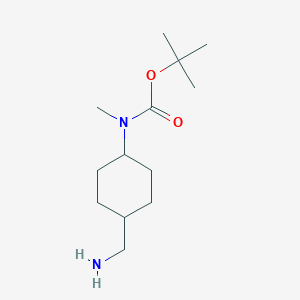 Tert-butyl (4-(aminomethyl)cyclohexyl)(methyl)carbamate