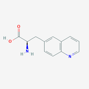 (2R)-2-amino-3-(quinolin-6-yl)propanoic acid