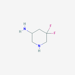 5,5-Difluoropiperidin-3-amine