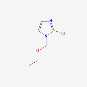 molecular formula C6H9ClN2O B1350189 2-氯-1-乙氧甲基咪唑 CAS No. 850429-55-9