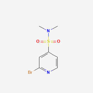 2-bromo-N,N-dimethylpyridine-4-sulfonamide