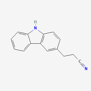 3-(9H-carbazol-3-yl)propanenitrile