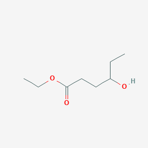 molecular formula C8H16O3 B13502080 Ethyl 4-hydroxyhexanoate 