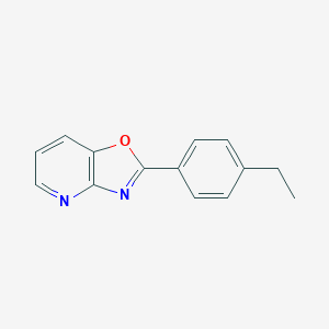 B135021 2-(4-Ethylphenyl)[1,3]oxazolo[4,5-b]pyridine CAS No. 111831-79-9