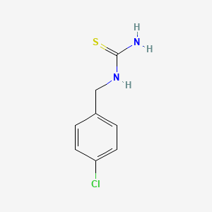 B1350211 1-(4-Chlorobenzyl)-2-thiourea CAS No. 24827-37-0