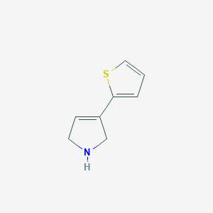 3-thiophen-2-yl-2,5-dihydro-1H-pyrrole