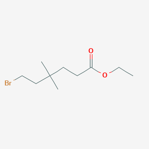 Ethyl 6-bromo-4,4-dimethylhexanoate