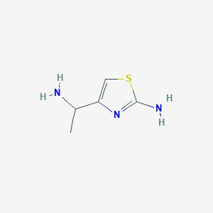 4-(1-Aminoethyl)thiazol-2-amine