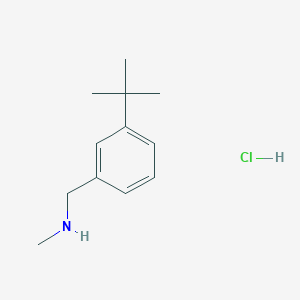 molecular formula C12H20ClN B13502175 [(3-Tert-butylphenyl)methyl](methyl)amine hydrochloride 