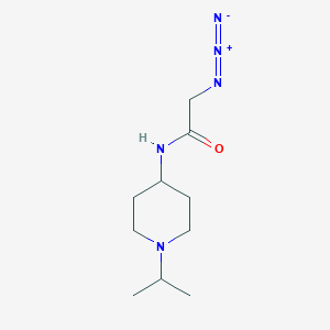 2-azido-N-[1-(propan-2-yl)piperidin-4-yl]acetamide