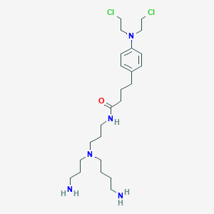 Chlorambucil-spermidine conjugate