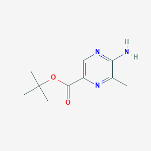 tert-Butyl 5-amino-6-methylpyrazine-2-carboxylate