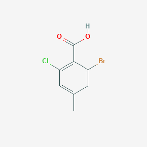 2-Bromo-6-chloro-4-methylbenzoicacid