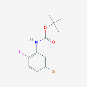 tert-Butyl (5-bromo-2-iodophenyl)carbamate