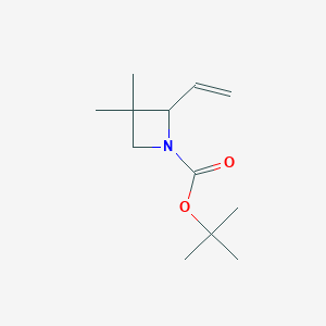 Tert-butyl 2-ethenyl-3,3-dimethylazetidine-1-carboxylate