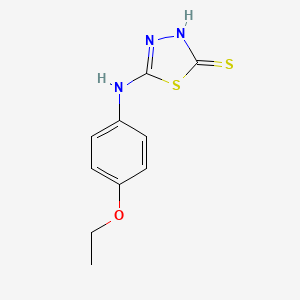 5-(4-Ethoxy-phenylamino)-[1,3,4]thiadiazole-2-thiol