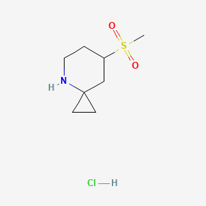 7-Methanesulfonyl-4-azaspiro[2.5]octane hydrochloride