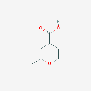 B1350314 2-methyloxane-4-carboxylic Acid CAS No. 88572-21-8