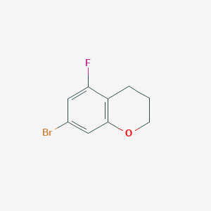 7-bromo-5-fluoro-3,4-dihydro-2H-1-benzopyran