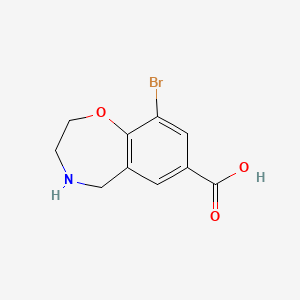 9-Bromo-2,3,4,5-tetrahydro-1,4-benzoxazepine-7-carboxylic acid