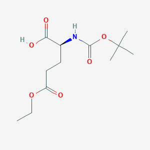 (S)-2-((tert-butoxycarbonyl)amino)-5-ethoxy-5-oxopentanoic acid