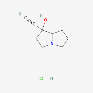 1-ethynyl-hexahydro-1H-pyrrolizin-1-ol hydrochloride