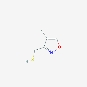 (4-Methyl-1,2-oxazol-3-yl)methanethiol