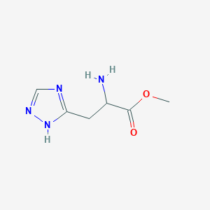 Methyl 2-amino-3-(4H-1,2,4-triazol-3-yl)propanoate