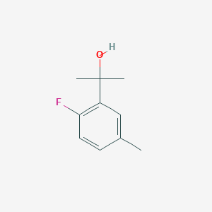 2-(2-Fluoro-5-methylphenyl)propan-2-ol