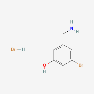 3-(Aminomethyl)-5-bromophenol hydrobromide