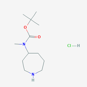 tert-butyl N-(azepan-4-yl)-N-methylcarbamate hydrochloride