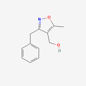 (3-Benzyl-5-methyl-1,2-oxazol-4-yl)methanol