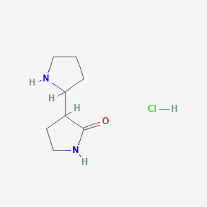 [2,3'-Bipyrrolidin]-2'-one hydrochloride