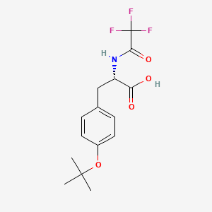 (2S)-3-[4-(tert-butoxy)phenyl]-2-(2,2,2-trifluoroacetamido)propanoic acid