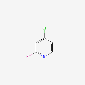 molecular formula C5H3ClFN B1350377 4-氯-2-氟吡啶 CAS No. 34941-92-9