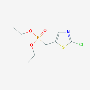 molecular formula C8H13ClNO3PS B1350389 Diethyl (2-chlorothiazol-5-yl)methylphosphonate CAS No. 903130-74-5